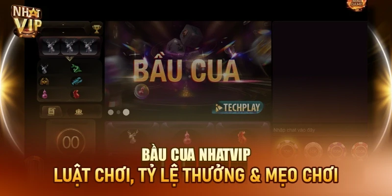 Bầu Cua Tôm Cá Nhatvip – Luật Chơi, Tỷ Lệ Ăn Và Mẹo Thắng Lớn