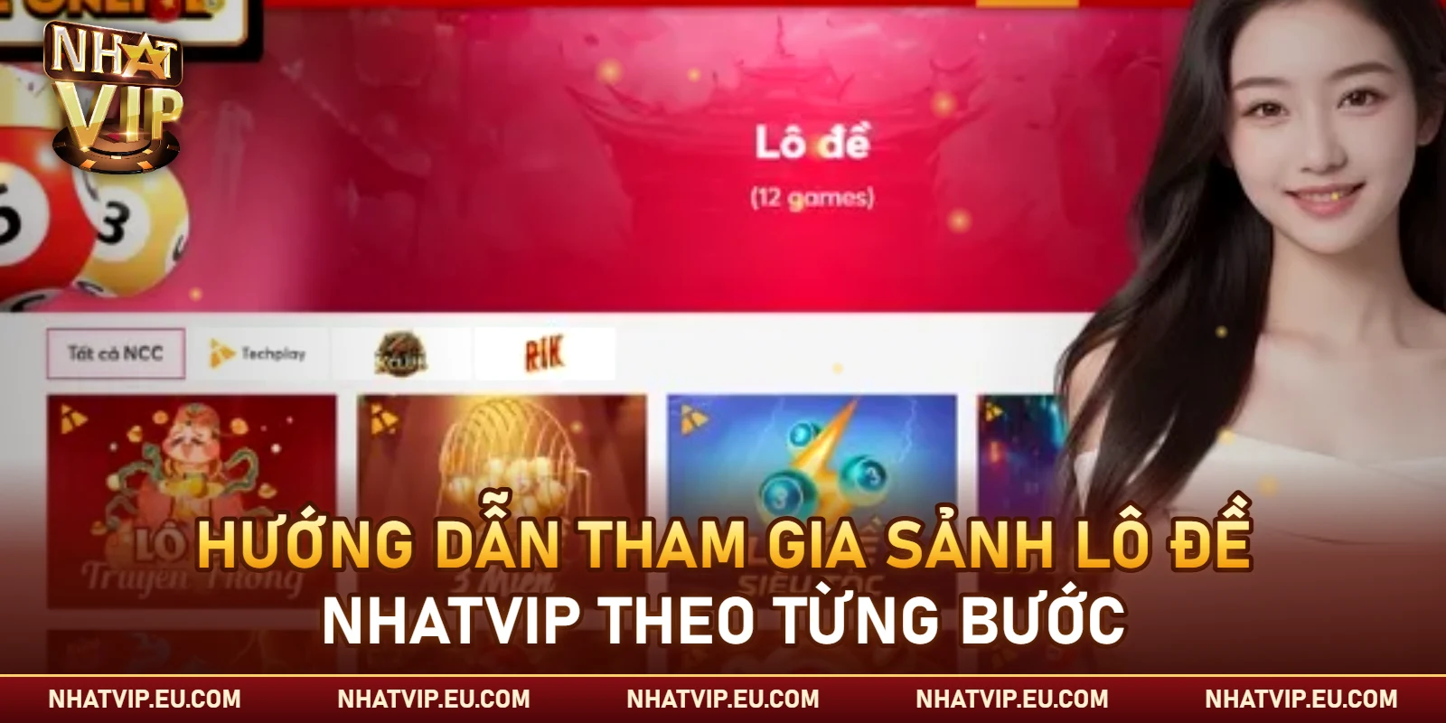 Hướng dẫn tham gia sảnh lô đề Nhatvip theo từng bước