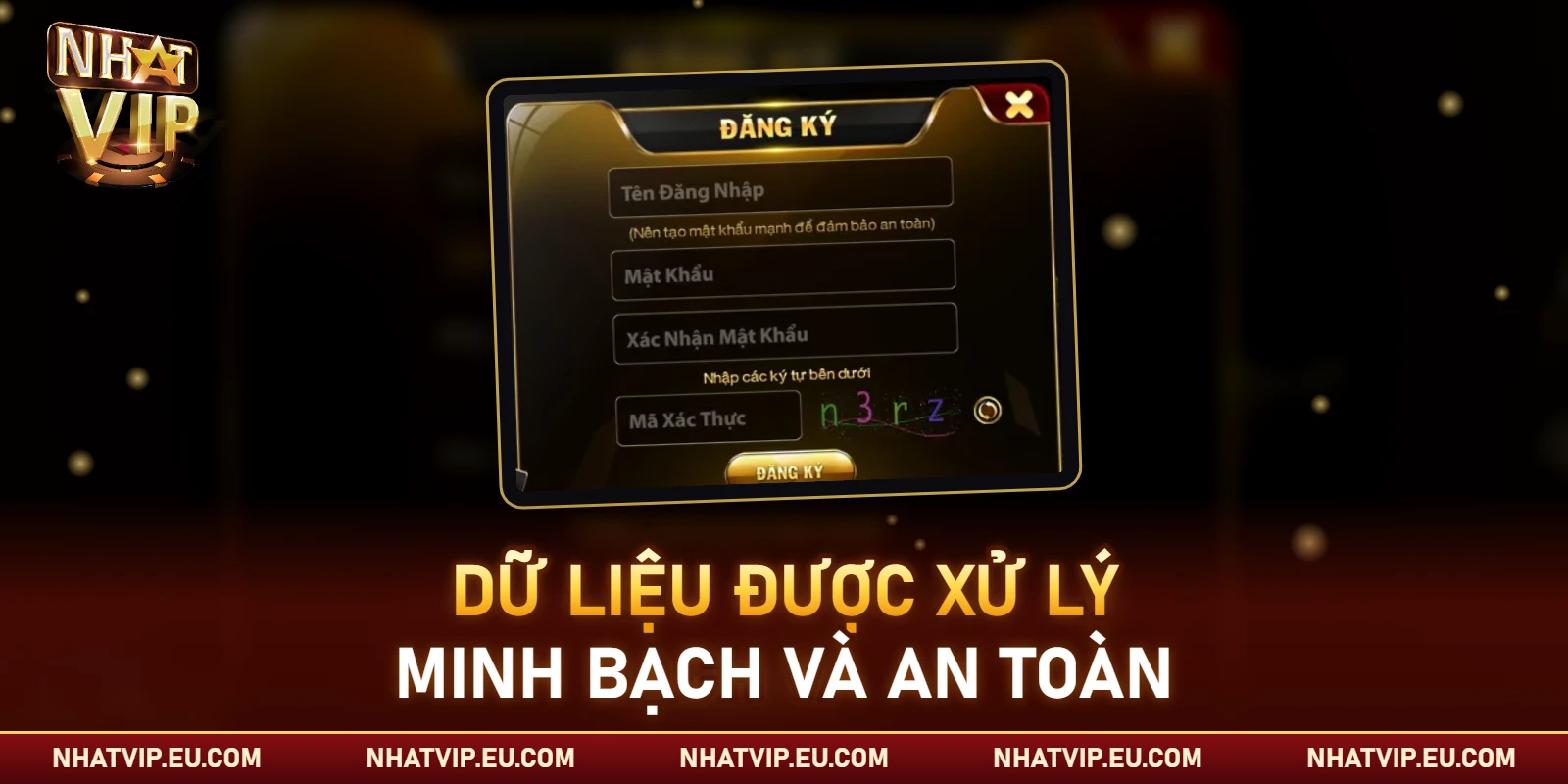 Nhatvip cam kết không chia sẻ thông tin cho bên thứ ba trái phép