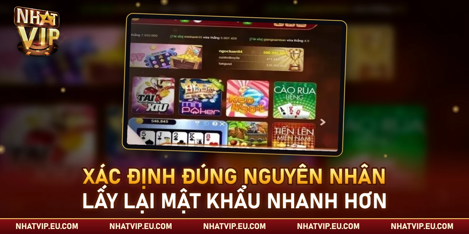 Xác định đúng nguyên nhân giúp quá trình lấy lại mật khẩu nhanh hơn
