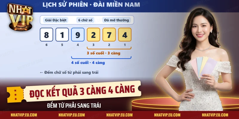 Lịch sử phiên miền Nam tách giải Đặc biệt thành 3 số cuối và 4 số cuối để đọc kết quả