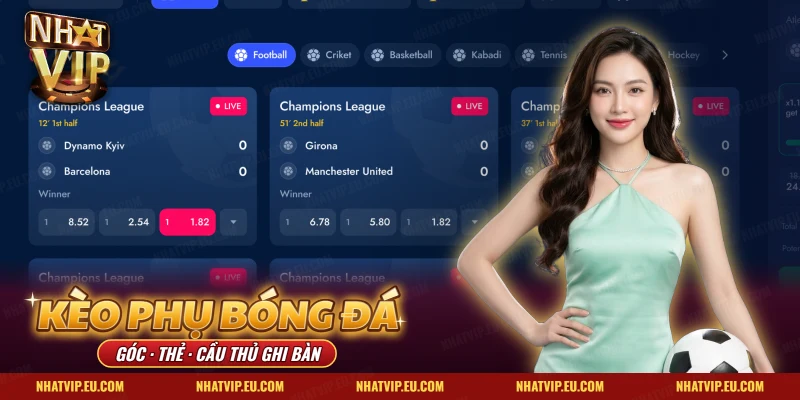 Kèo Phụ Bóng Đá Nhatvip – Phạt Góc, Thẻ Phạt, Cầu Thủ Ghi Bàn