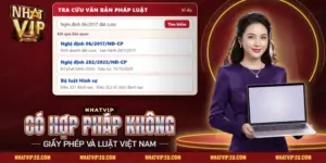 Nhatvip Có Hợp Pháp Không – Giấy Phép Và Pháp Lý