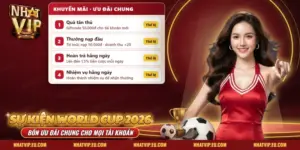 Sự Kiện World Cup 2026 Nhatvip – Ưu Đãi Chung Và Cách Cược Giải Lớn